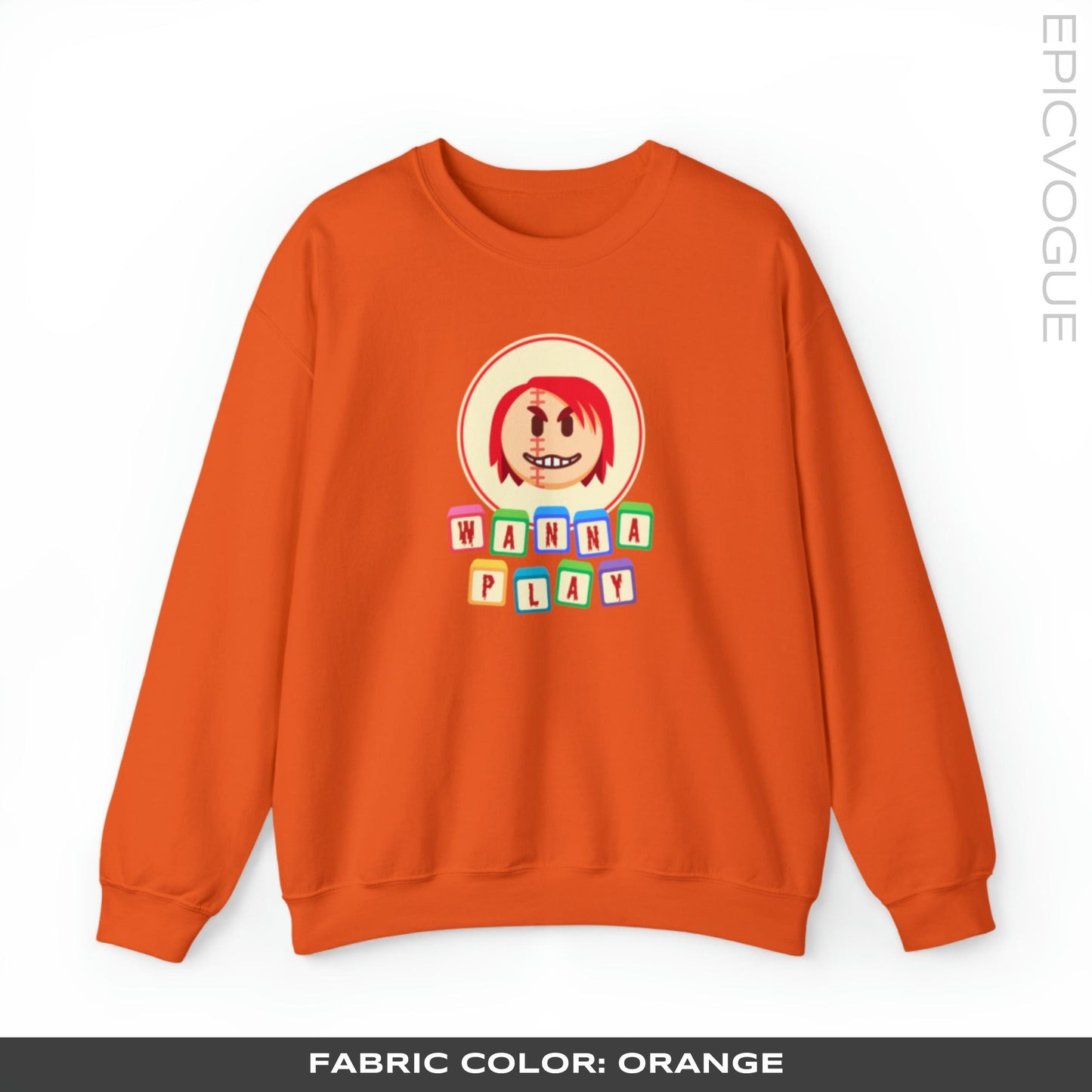 Orange Sweatshirt