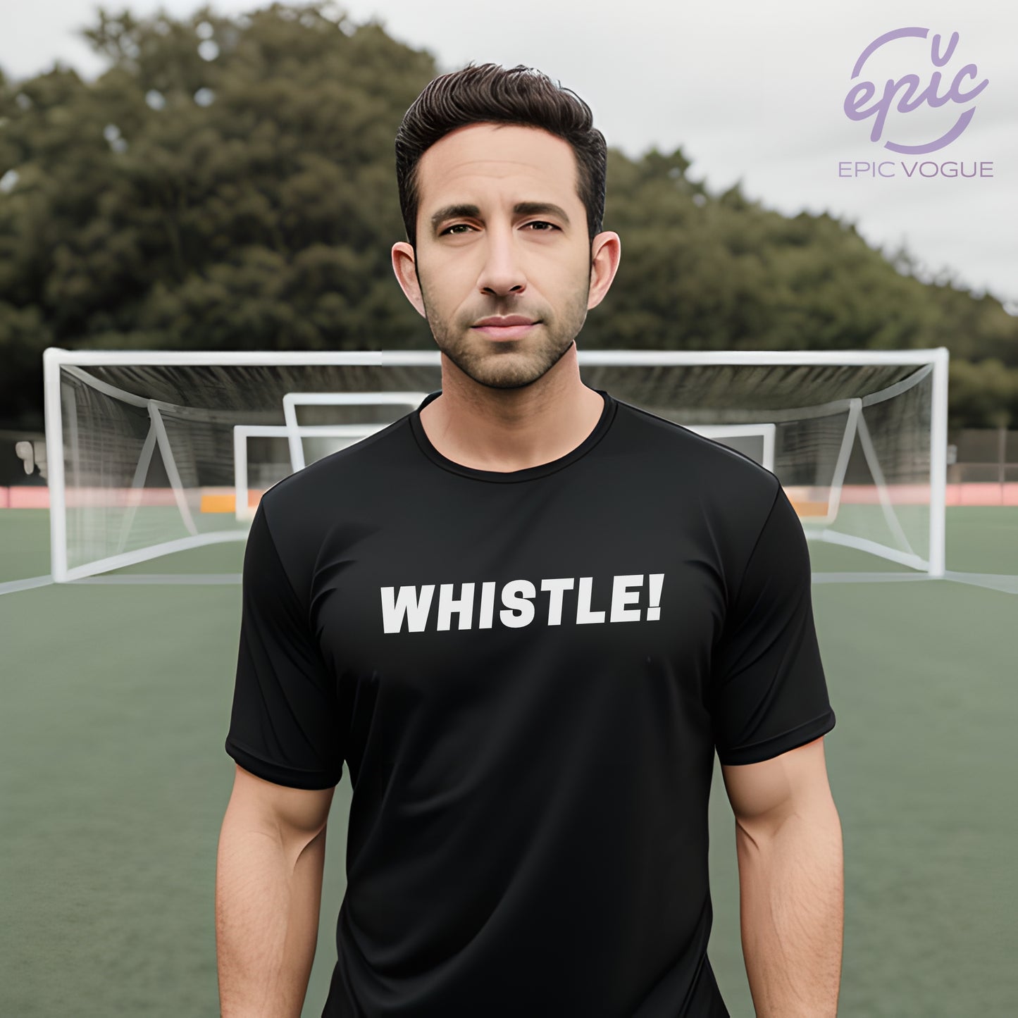 Whistle, Black T-Shirt