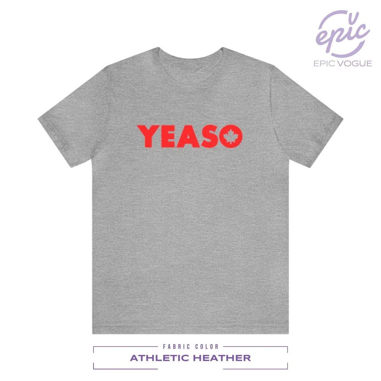 YeaSo, Athletic Heather T-Shirt