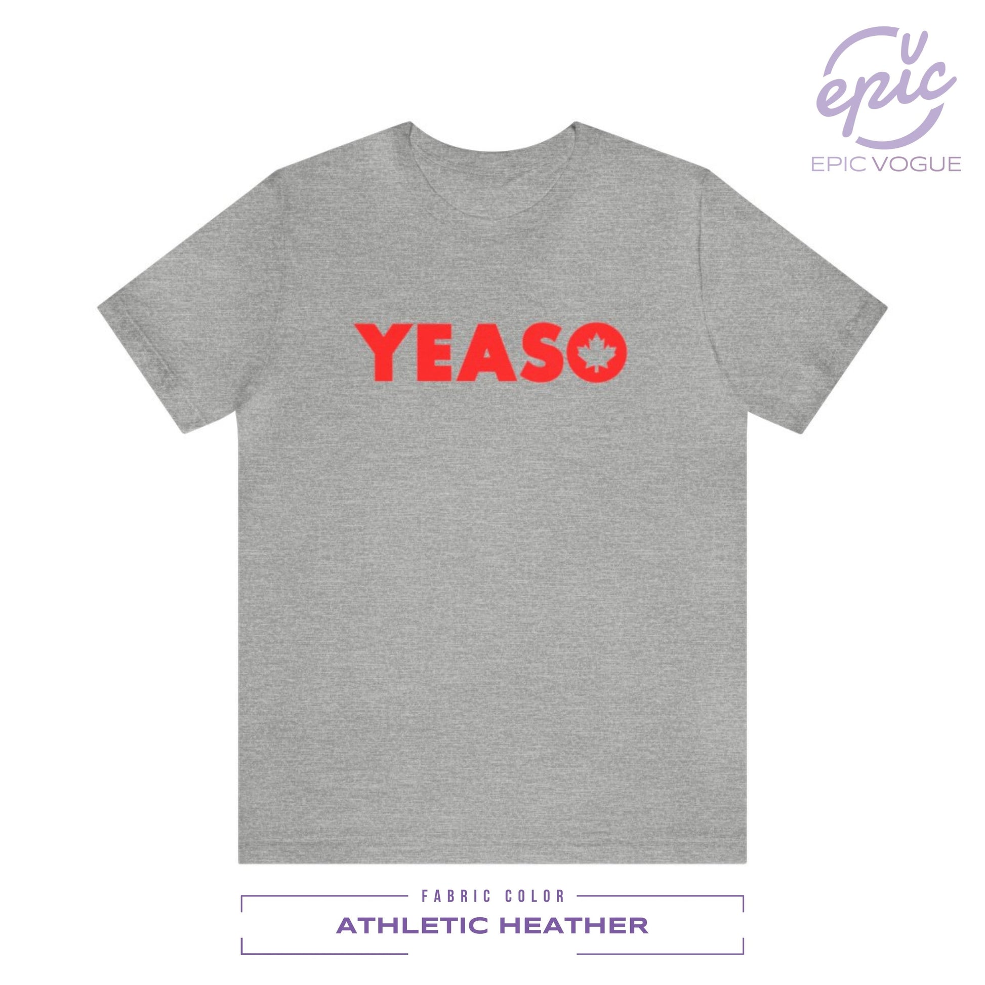 YeaSo, Athletic Heather T-Shirt