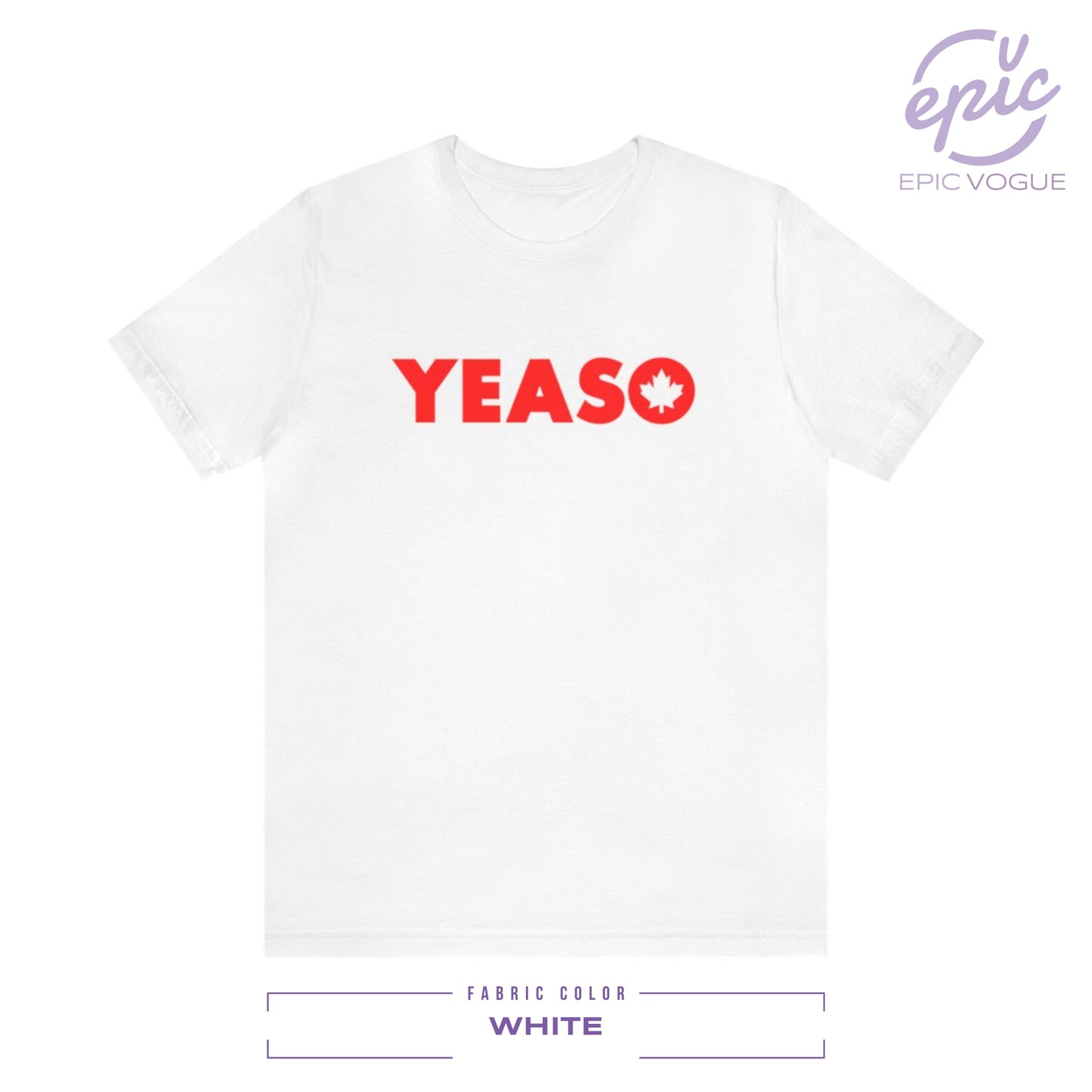 YeaSo, White T-Shirt