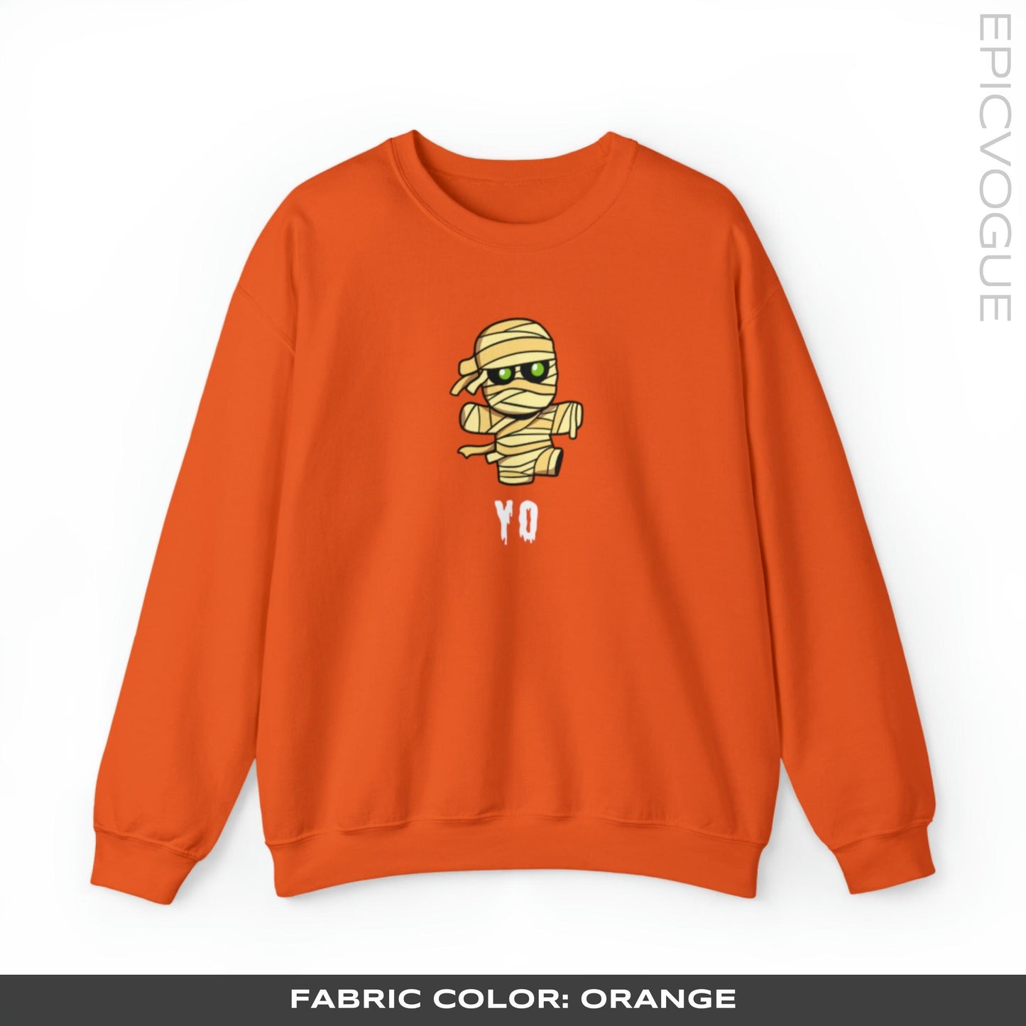 Orange Sweatshirt