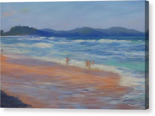 Playa Mina, Canvas Print, Oil on Canvas, Landscape Painting, Impressionistic Landscape, Costa Rica Landscape, Beach Landscape, Impressionistic Costa Rica, Wall Art, Wall Décor, Artwork, Art Piece