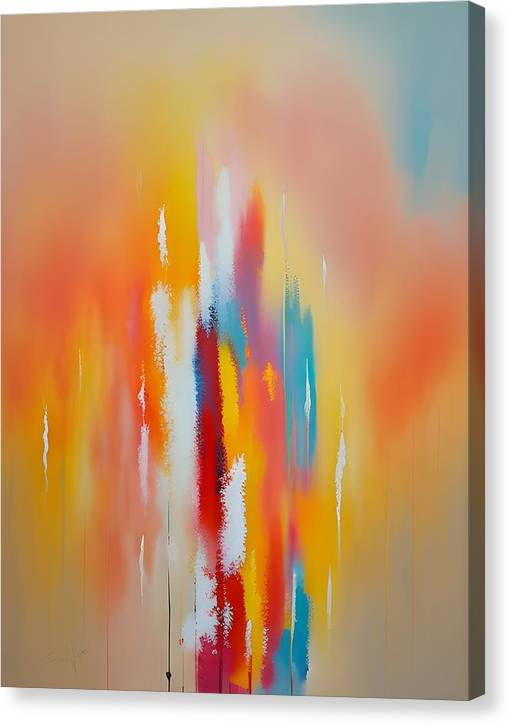 The Awakening, Canvas Print, Oil on Canvas, Abstract Painting, Multicolor Art, Wall Décor, Wall Art, Artwork, Art Piece, Abstract Art