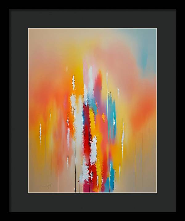 The Awakening, Canvas Print, Oil on Canvas, Abstract Painting, Multicolor Art, Wall Décor, Wall Art, Artwork, Art Piece, Abstract Art