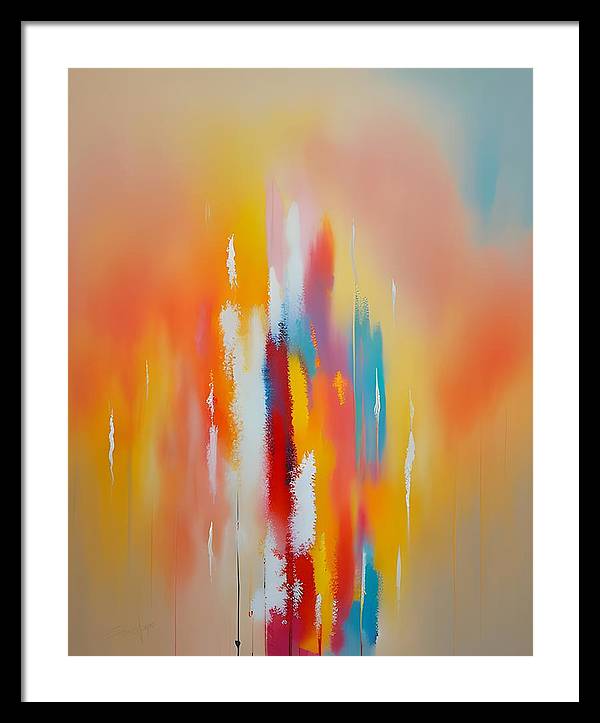 The Awakening, Canvas Print, Oil on Canvas, Abstract Painting, Multicolor Art, Wall Décor, Wall Art, Artwork, Art Piece, Abstract Art