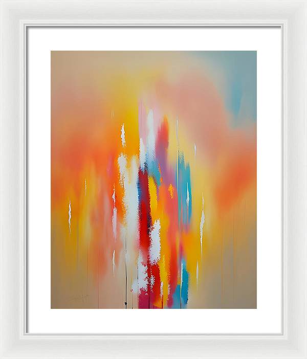 The Awakening, Canvas Print, Oil on Canvas, Abstract Painting, Multicolor Art, Wall Décor, Wall Art, Artwork, Art Piece, Abstract Art