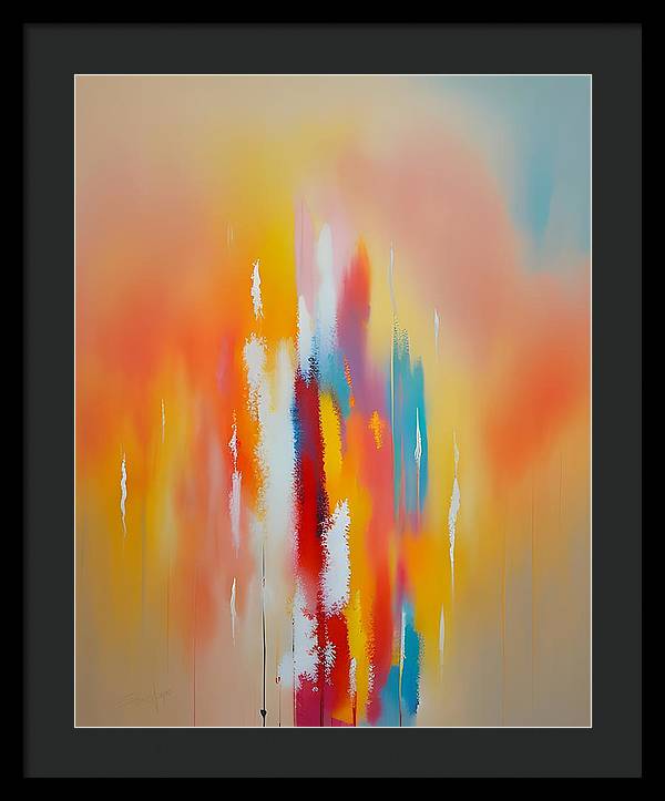 The Awakening, Canvas Print, Oil on Canvas, Abstract Painting, Multicolor Art, Wall Décor, Wall Art, Artwork, Art Piece, Abstract Art