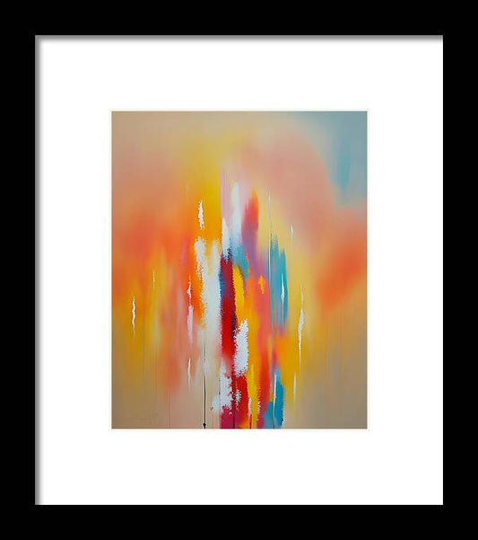 The Awakening, Canvas Print, Oil on Canvas, Abstract Painting, Multicolor Art, Wall Décor, Wall Art, Artwork, Art Piece, Abstract Art