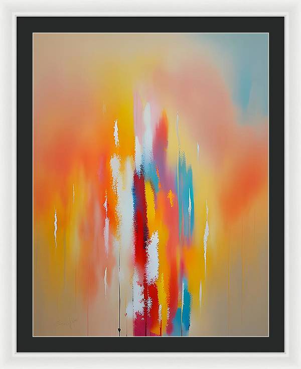 The Awakening, Canvas Print, Oil on Canvas, Abstract Painting, Multicolor Art, Wall Décor, Wall Art, Artwork, Art Piece, Abstract Art