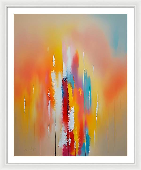 The Awakening, Canvas Print, Oil on Canvas, Abstract Painting, Multicolor Art, Wall Décor, Wall Art, Artwork, Art Piece, Abstract Art