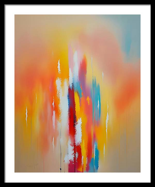 The Awakening, Canvas Print, Oil on Canvas, Abstract Painting, Multicolor Art, Wall Décor, Wall Art, Artwork, Art Piece, Abstract Art