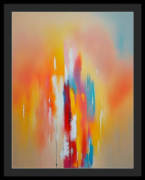 The Awakening, Canvas Print, Oil on Canvas, Abstract Painting, Multicolor Art, Wall Décor, Wall Art, Artwork, Art Piece, Abstract Art