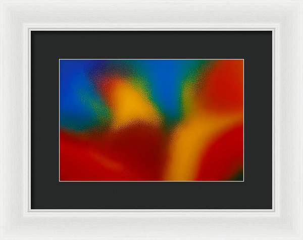 The Passenger, Framed Print, Oil on Canvas, Abstract Painting, Multicolor Art, Wall Décor, Wall Art, Artwork, Art Piece, Abstract Art