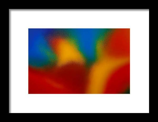 The Passenger, Framed Print, Oil on Canvas, Abstract Painting, Multicolor Art, Wall Décor, Wall Art, Artwork, Art Piece, Abstract Art