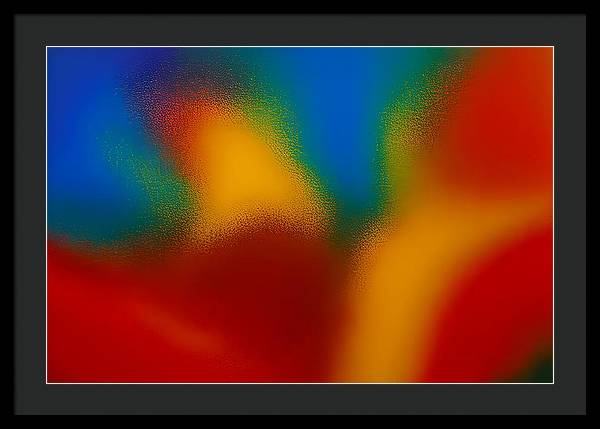 The Passenger, Framed Print, Oil on Canvas, Abstract Painting, Multicolor Art, Wall Décor, Wall Art, Artwork, Art Piece, Abstract Art