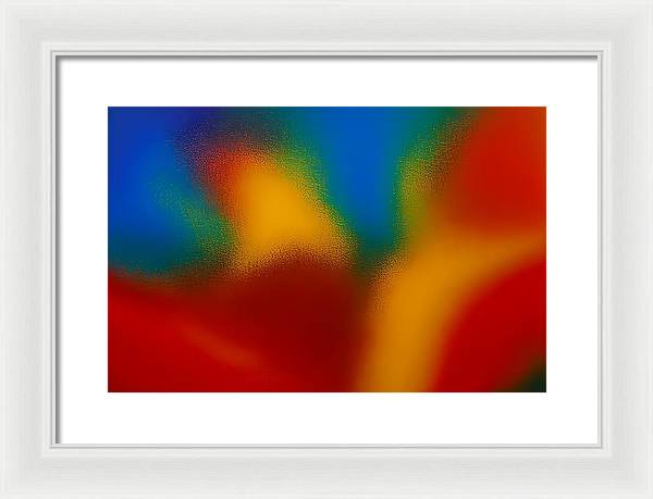 The Passenger, Framed Print, Oil on Canvas, Abstract Painting, Multicolor Art, Wall Décor, Wall Art, Artwork, Art Piece, Abstract Art