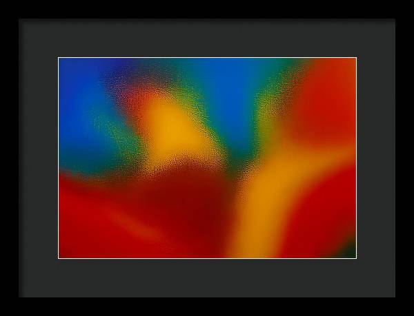 The Passenger, Framed Print, Oil on Canvas, Abstract Painting, Multicolor Art, Wall Décor, Wall Art, Artwork, Art Piece, Abstract Art