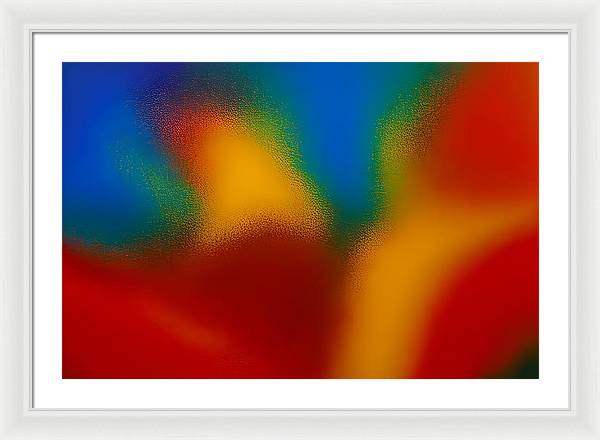 The Passenger, Framed Print, Oil on Canvas, Abstract Painting, Multicolor Art, Wall Décor, Wall Art, Artwork, Art Piece, Abstract Art