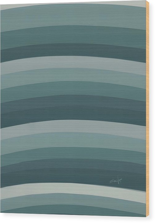 Waves, Wood Print, Wall Décor, Wall Art, Artwork, Art Piece, Patterns, Wave Patterns, Teal Patterns, Turquoise Patterns, Oil on Canvas