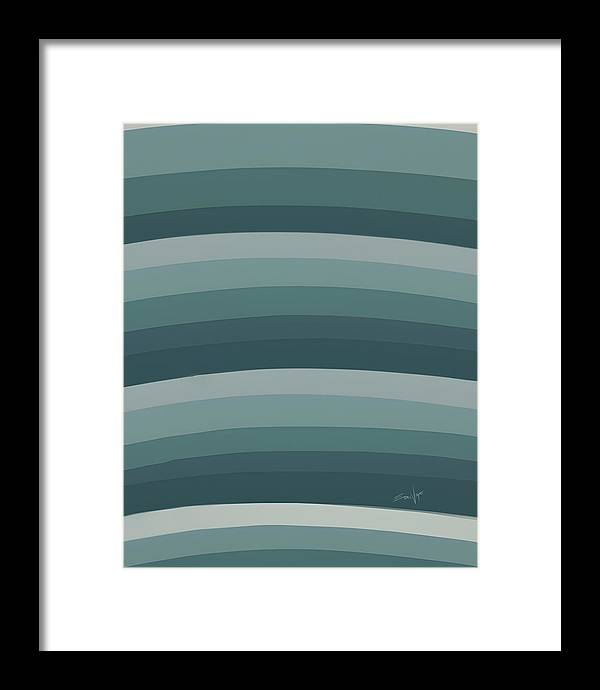 Waves, Framed Print, Wall Décor, Wall Art, Artwork, Art Piece, Patterns, Ocean Patterns, Wave Patterns, Teal Patterns, Marine, Aquatic